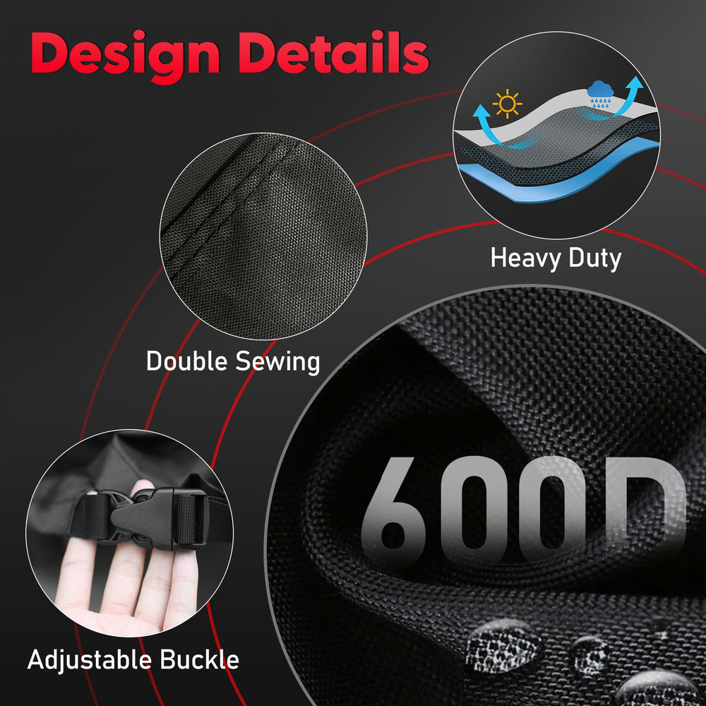 Zettum Patio Chair Cover showing waterproof feature