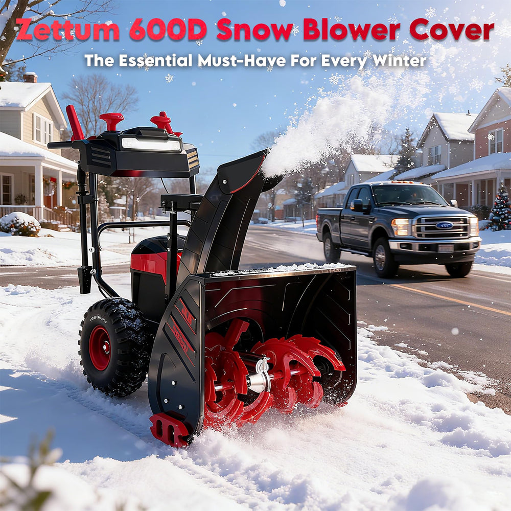 Zettum Snow Blower Cover against snow and rain