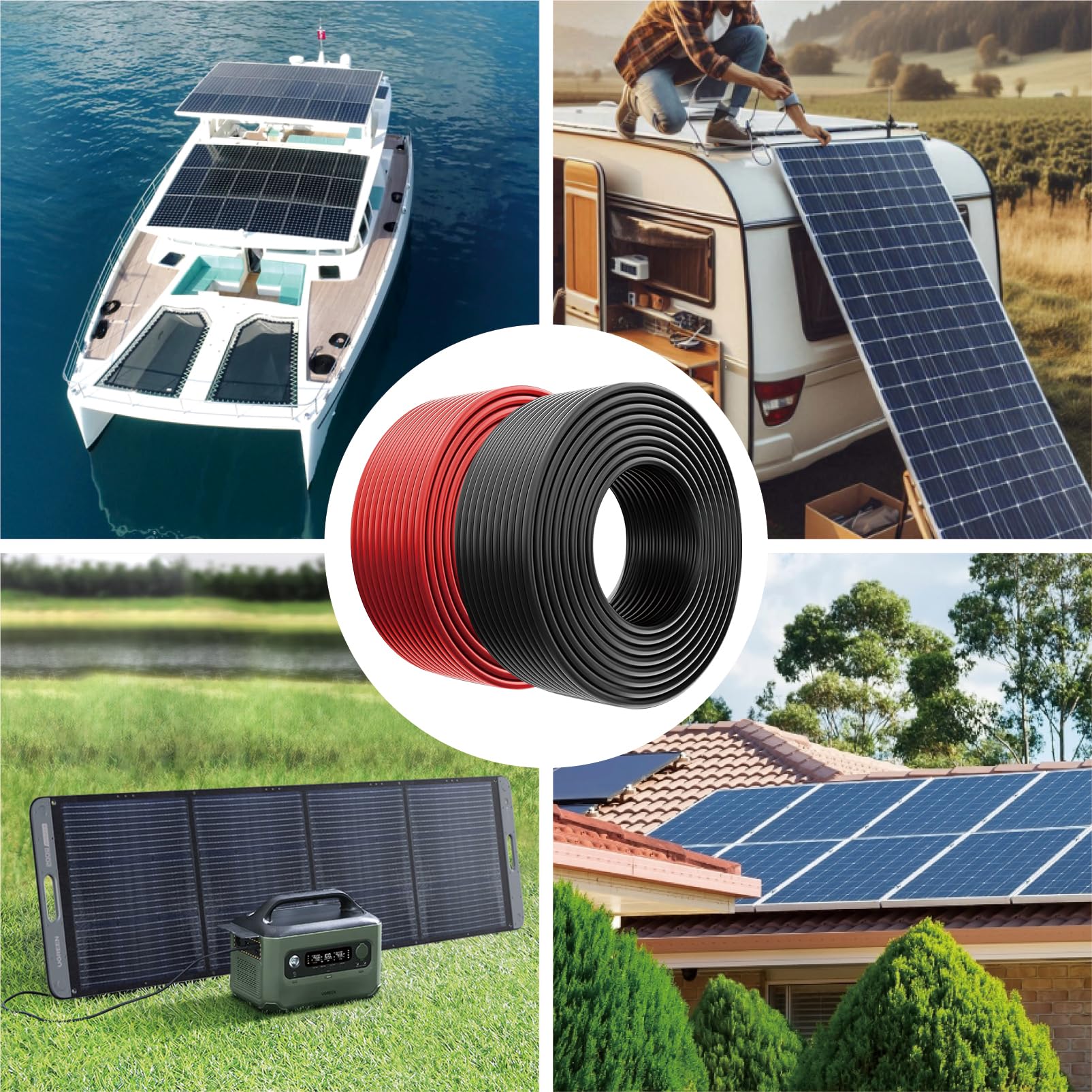 Zhong Hua Jiang Solar Panel Wire overview with specifications highlighted