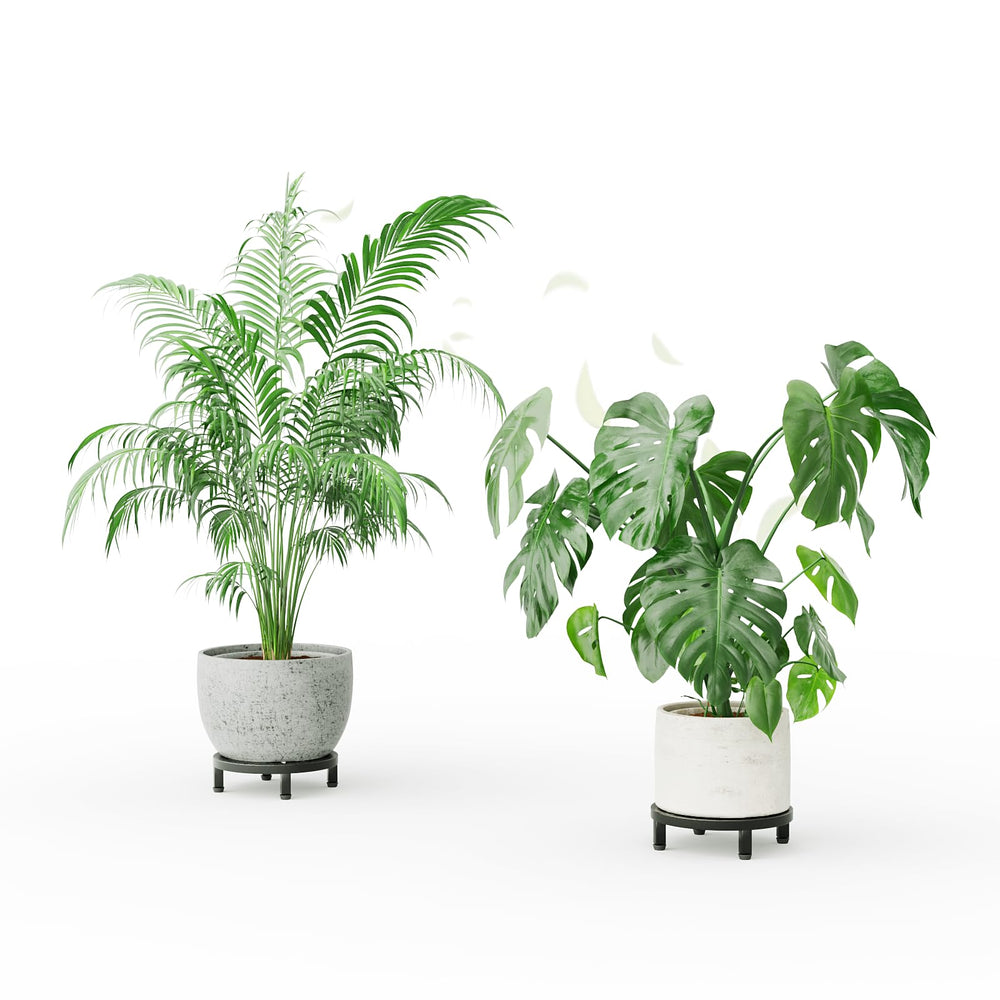 Zhongma plant stand with adjustable leveling feet close-up