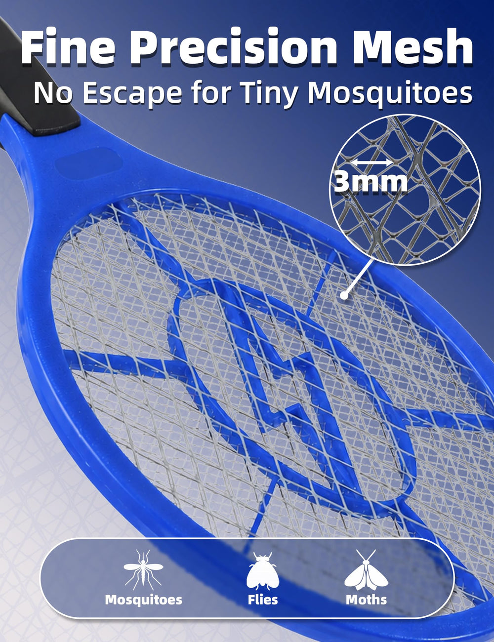 ZHOU FAN ZAP Electric Fly Swatter with packaging