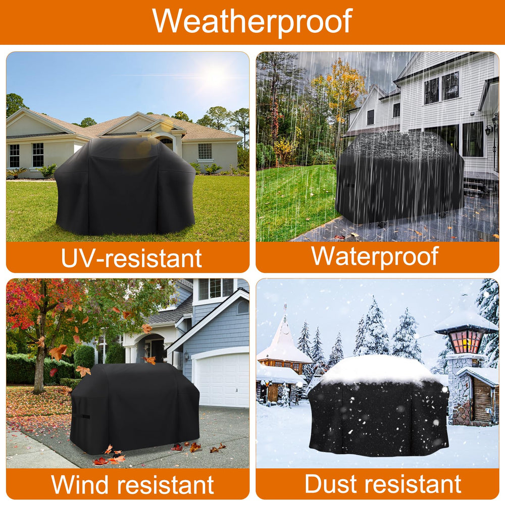 ZHSX 72 inch grill cover in storage
