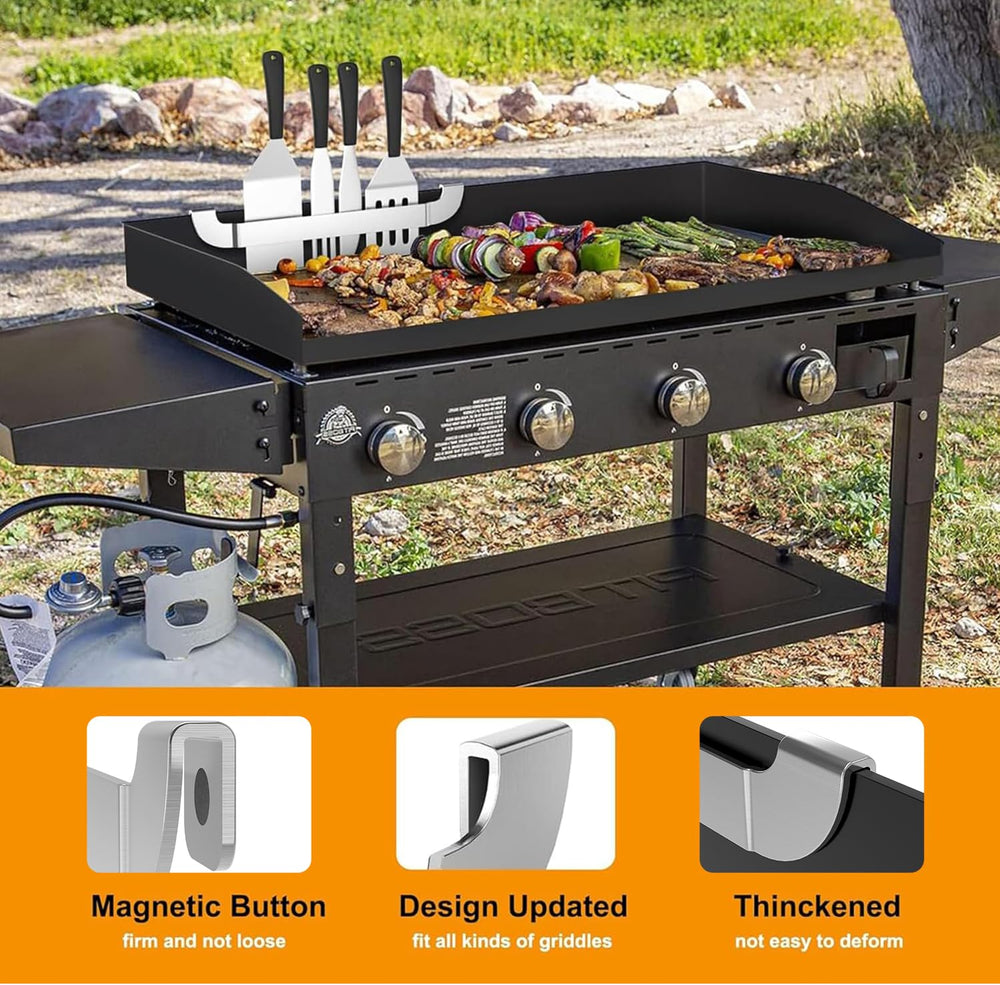 ZHSX spatula holder with barbecue tools attached