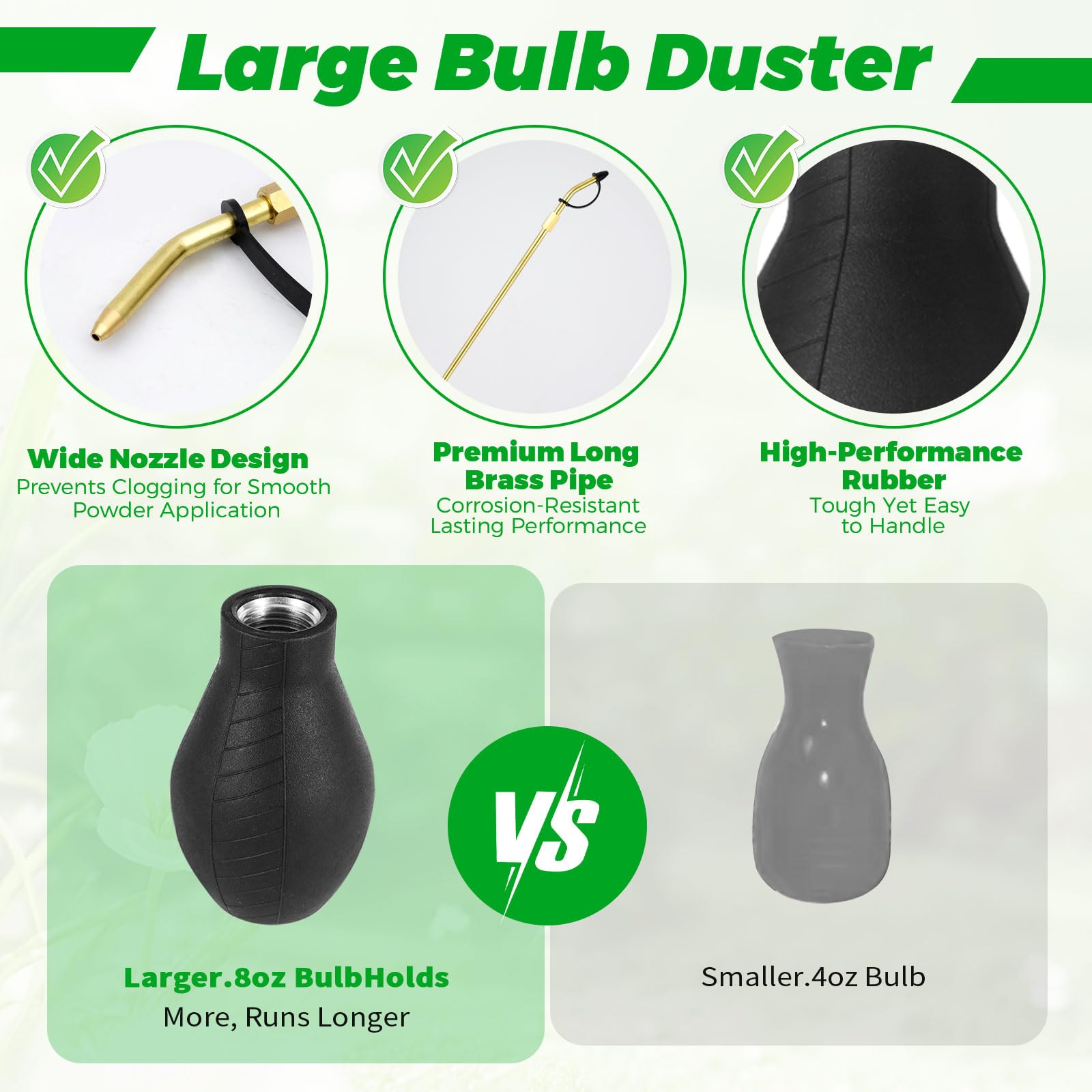 Zihvfzu powder duster kit including collapsible funnel
