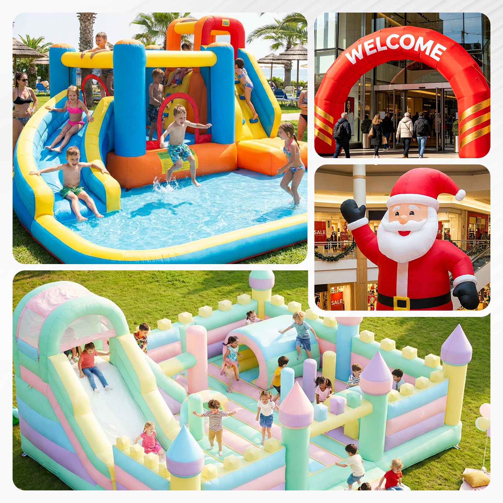 Ziziella Bounce House Blower packaging and accessories