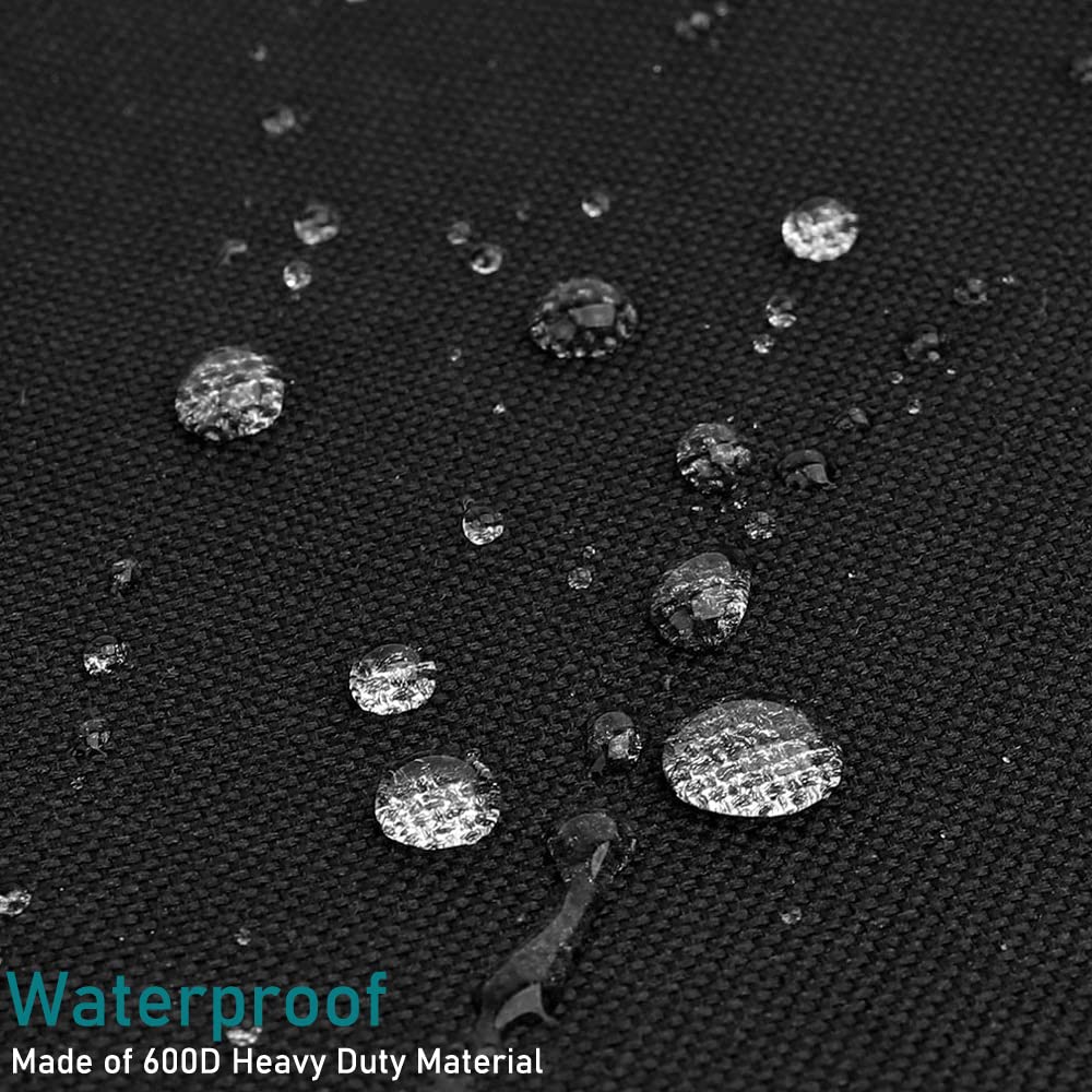 ZJYWSCH Griddle Cover showing waterproof feature