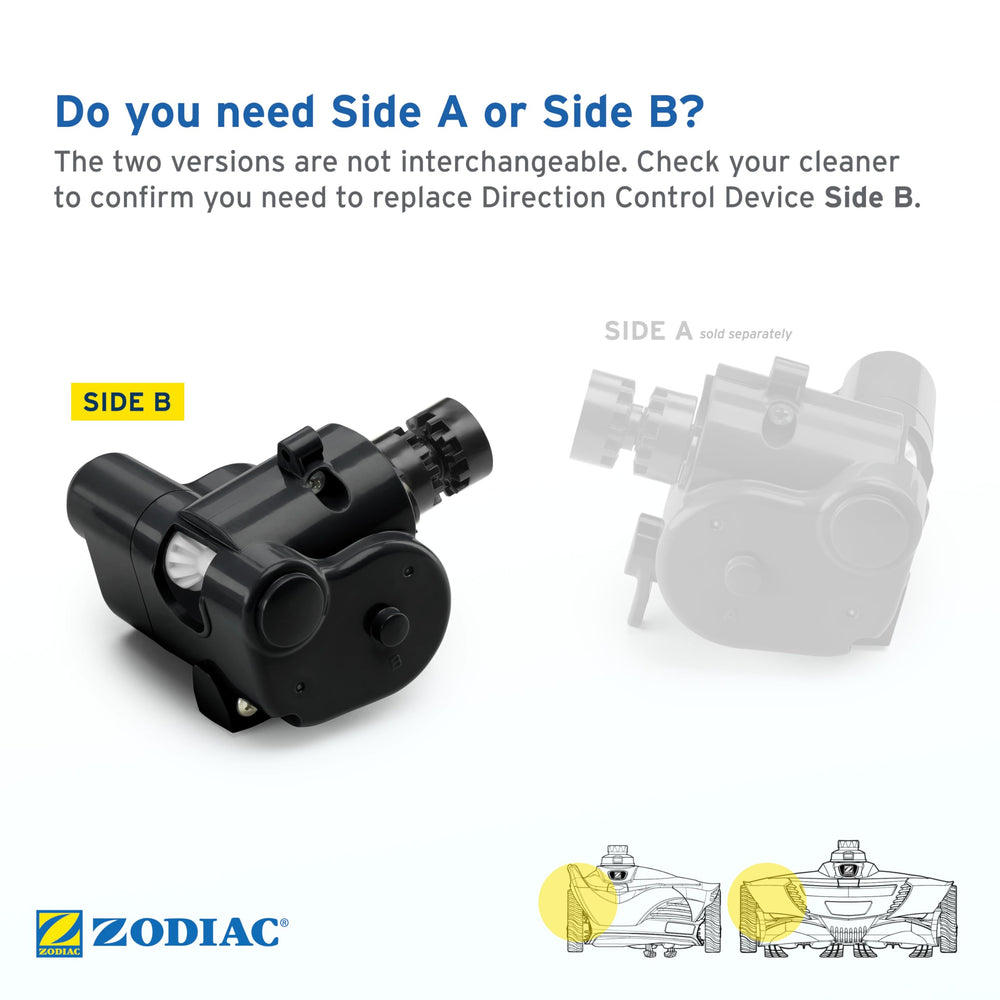 Zodiac Direction Control Device Side B R0524800 close-up