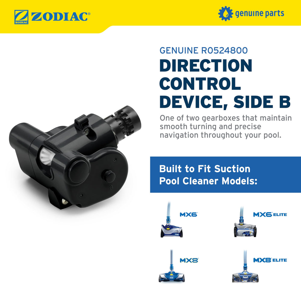 Zodiac Direction Control Device Side B R0524800 side view