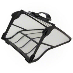 Zodiac Polaris Ultra Fine Sand/Silt Canister front view, black