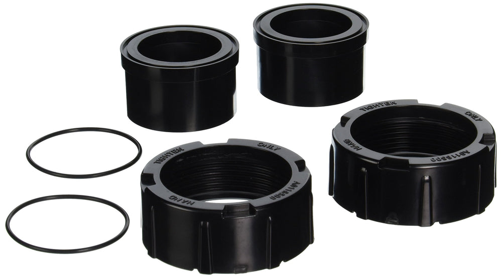 Zodiac Tailpiece Replacement Kit for Jandy FHPM Pump, black components