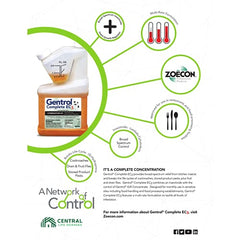ZOECON Gentrol Complete EC3 Insecticide label showing active ingredient information