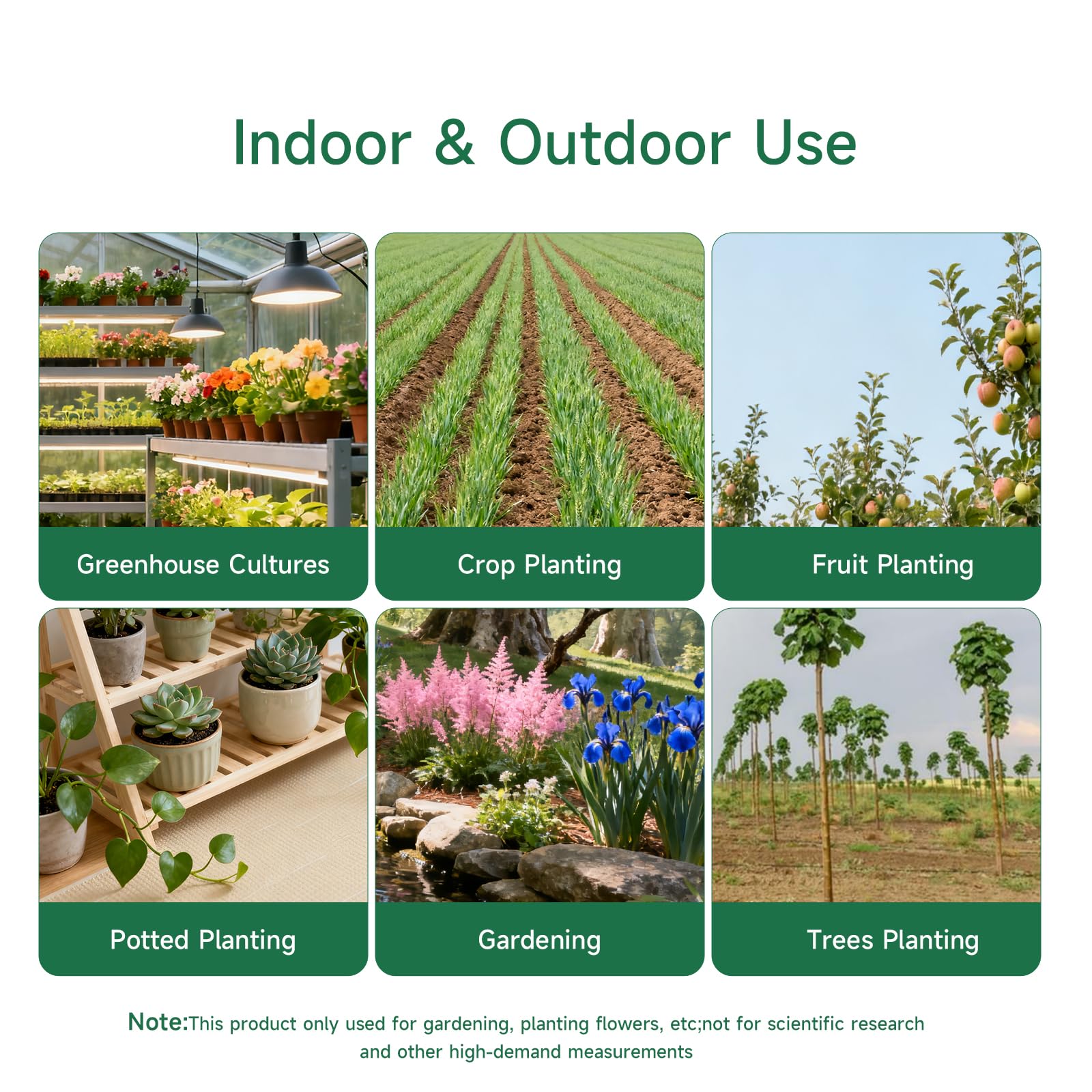 Zoiydals Soil Moisture Meter next to potted plants