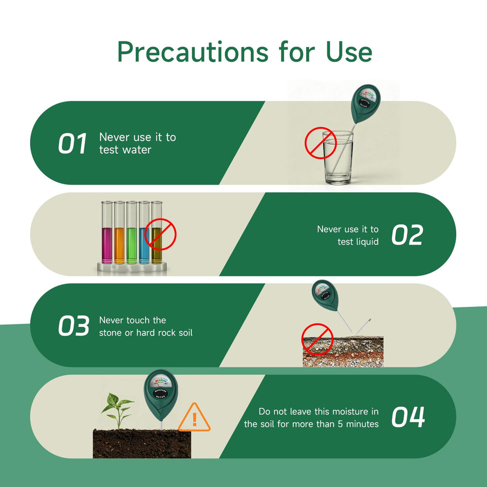 Zoiydals Soil Moisture Meter packaging