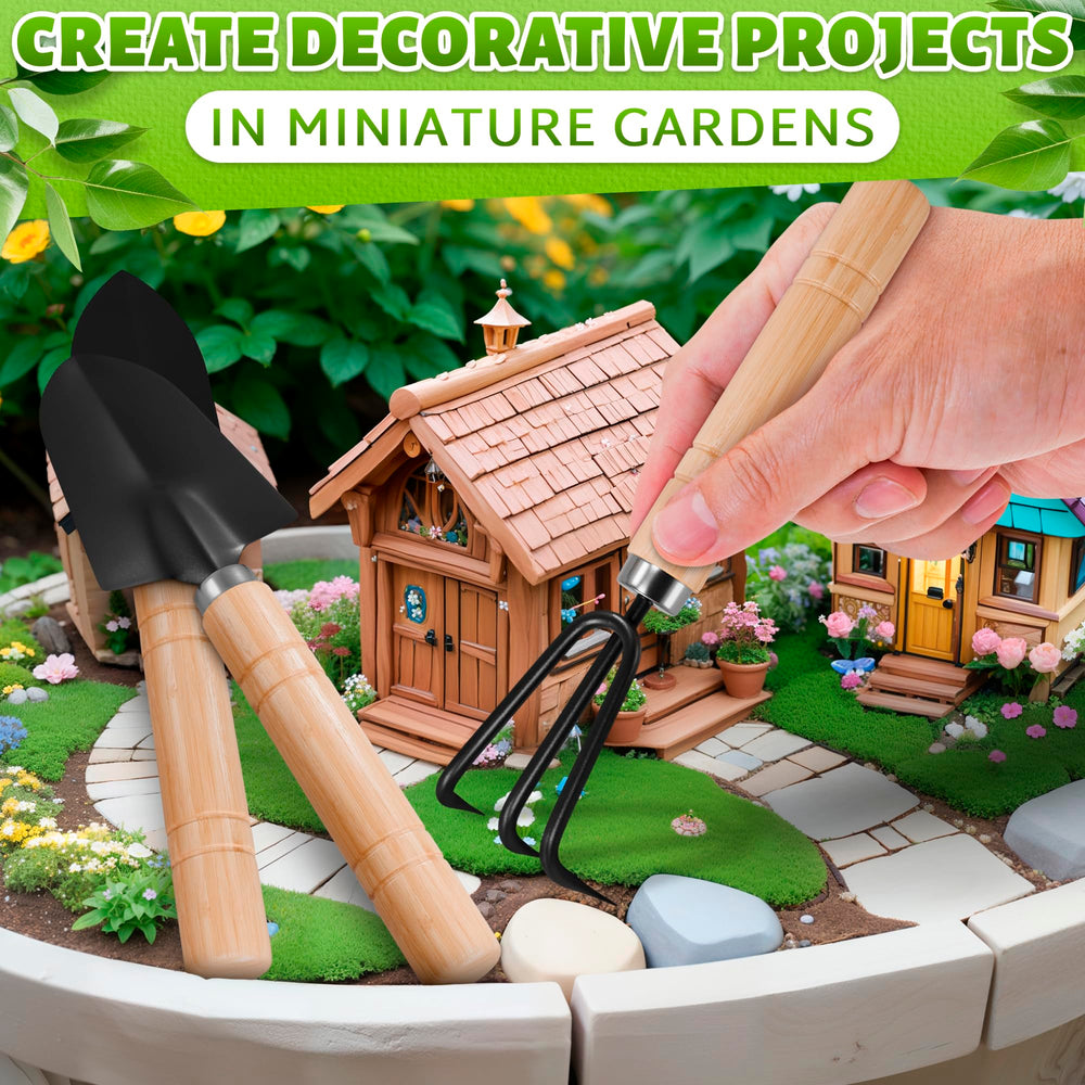 ZOKLU gardening tools set in a garden setting