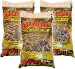 Zoo Med Creature Soil 3 Quarts Multi-Coloured Blend Pack