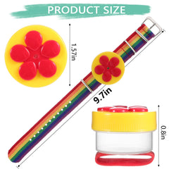 Zopeal Hummingbird Hand Feeder worn on wrist