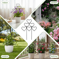 ZOUTOG trellis set installed in potted plants