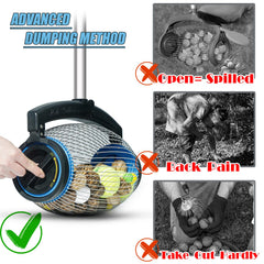 zozen Nut Gatherer showing the telescopic rod