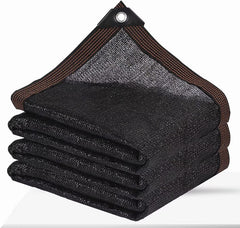 ZOZIJIU Shade Cloth 8x12ft black mesh fabric front view