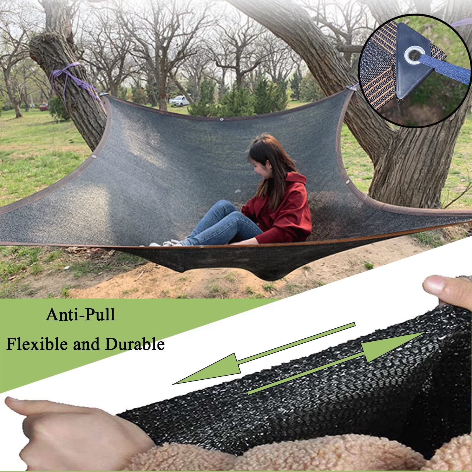 ZOZIJIU Shade Cloth protecting plants from sunlight
