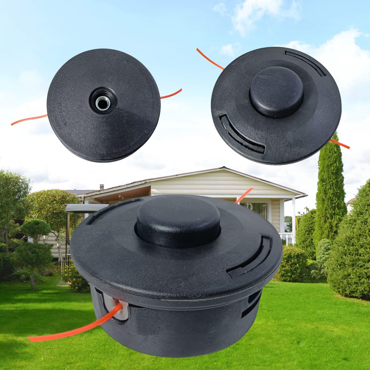 Zqqalitize 25-2 Trimmer Head with nylon line