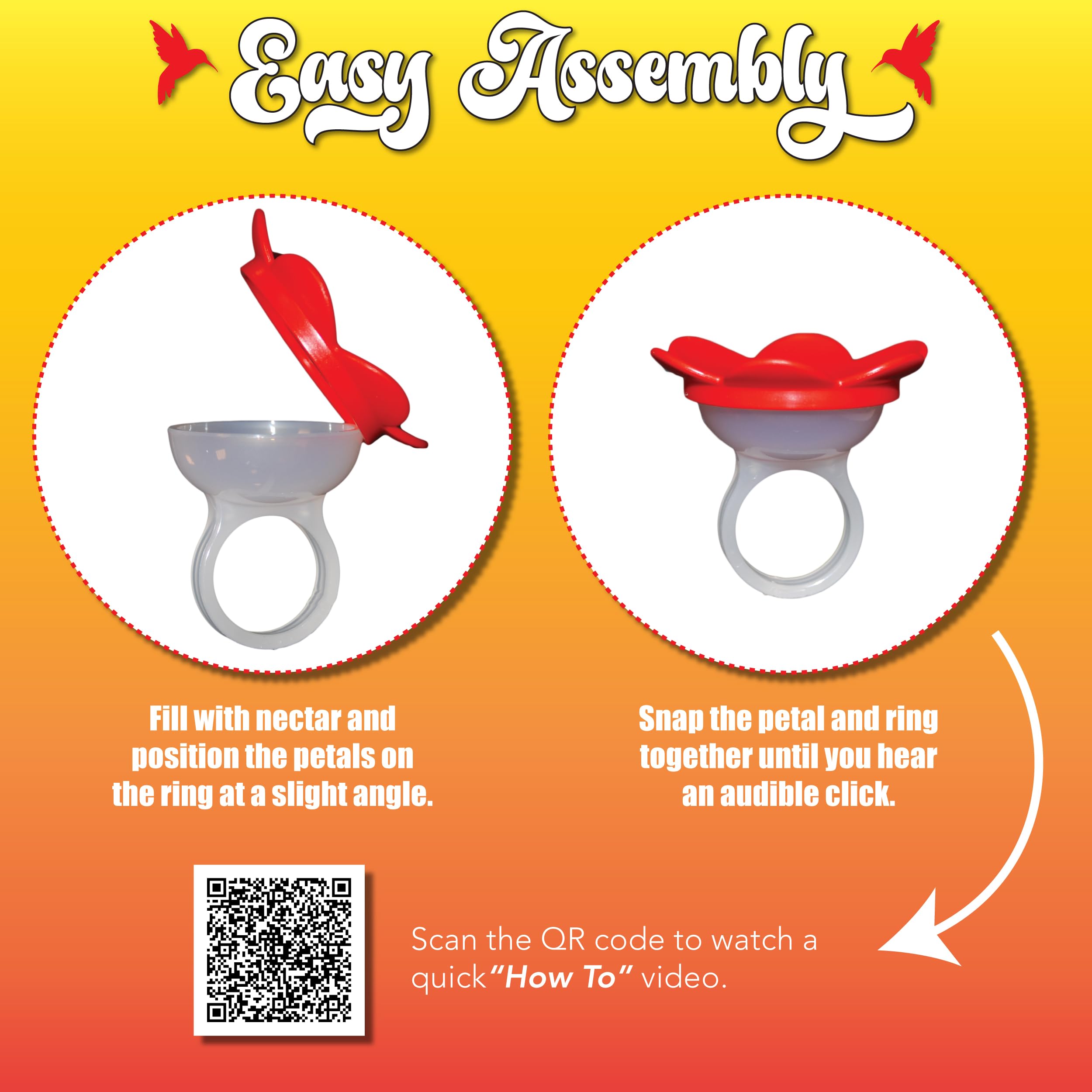 ZUMMR Hummingbird Ring Feeder packaging