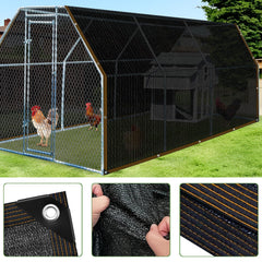 Zuppolma Shade Cloth covering a garden area