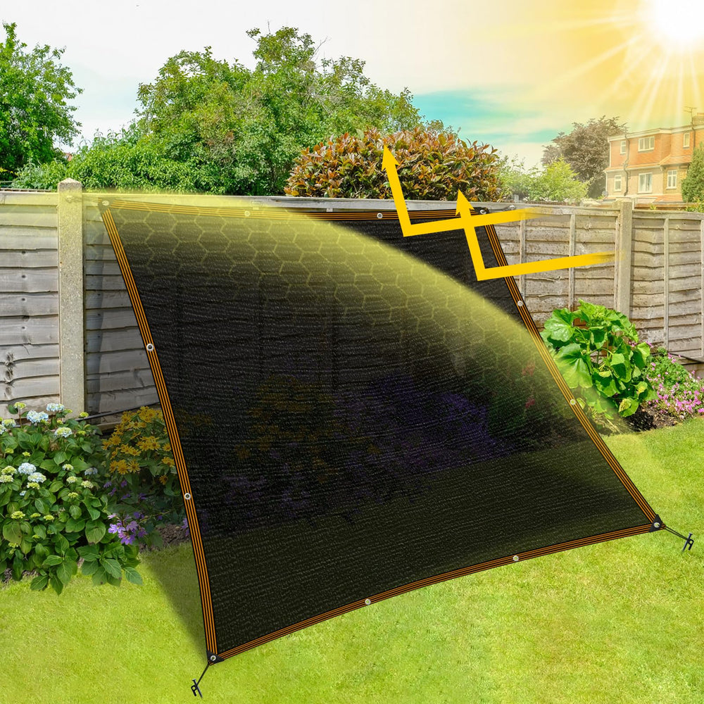 Zuppolma Shade Cloth rolled up for storage