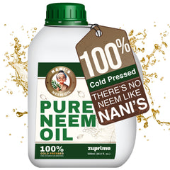 Zuprime Pure Neem Oil Concentrate front view 17 oz bottle