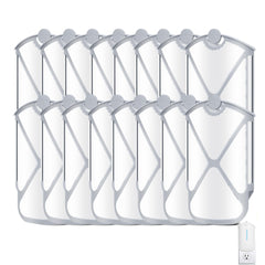 ZUYHNGE 16 Pack Flying Insect Trap Refills transparent cartridges