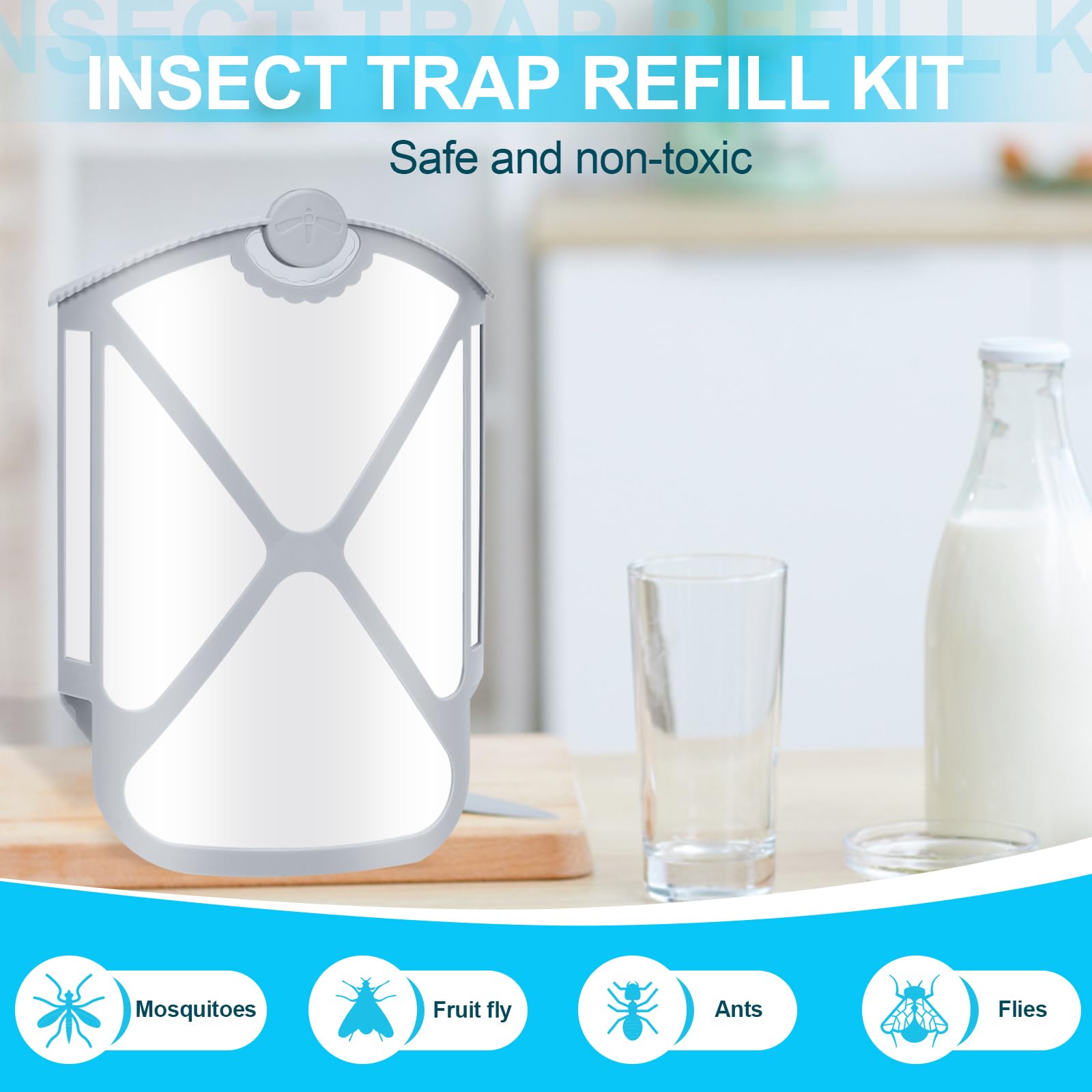 ZUYHNGE flying insect trap cartridge close-up