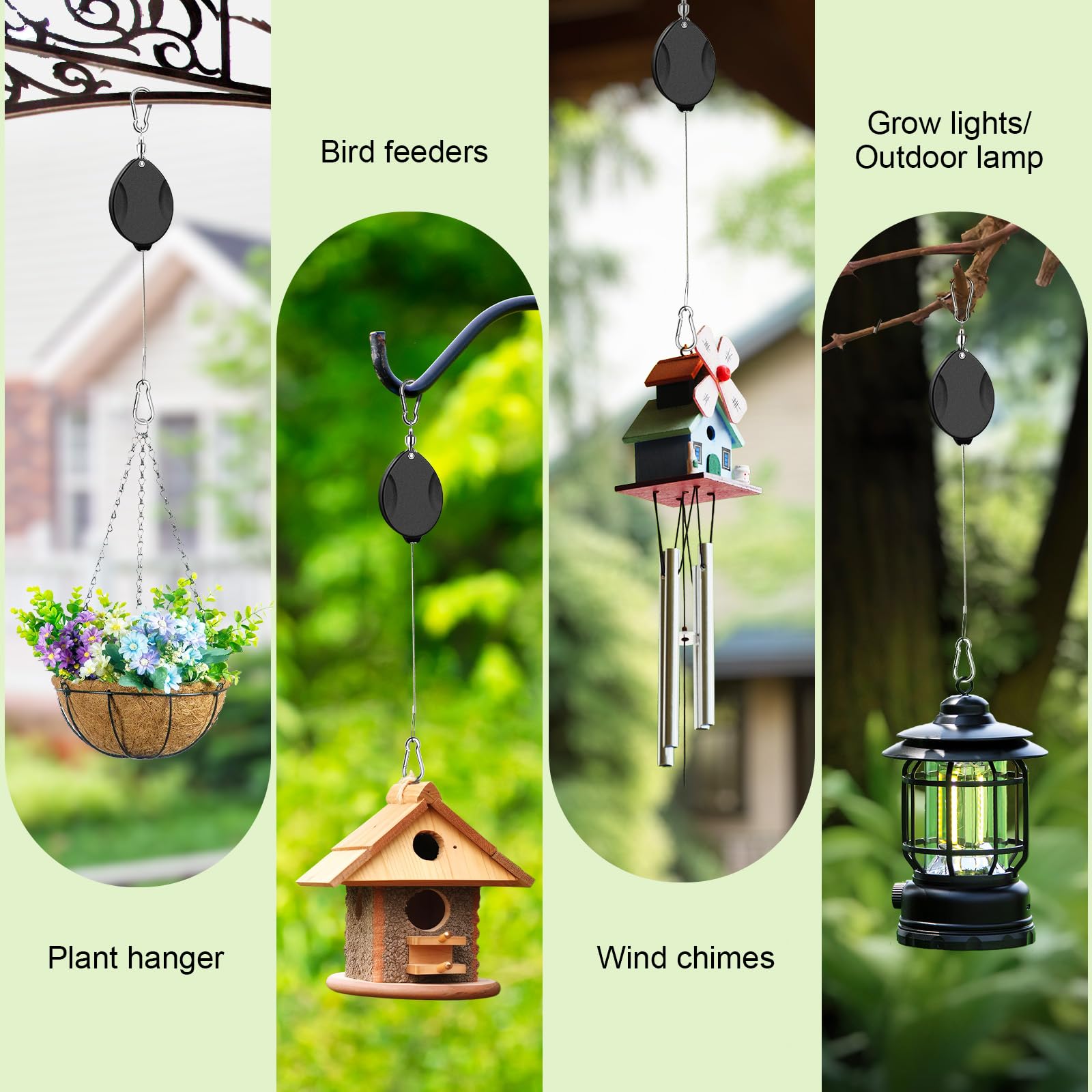 ZUZUAN retractable plant hanger installation process