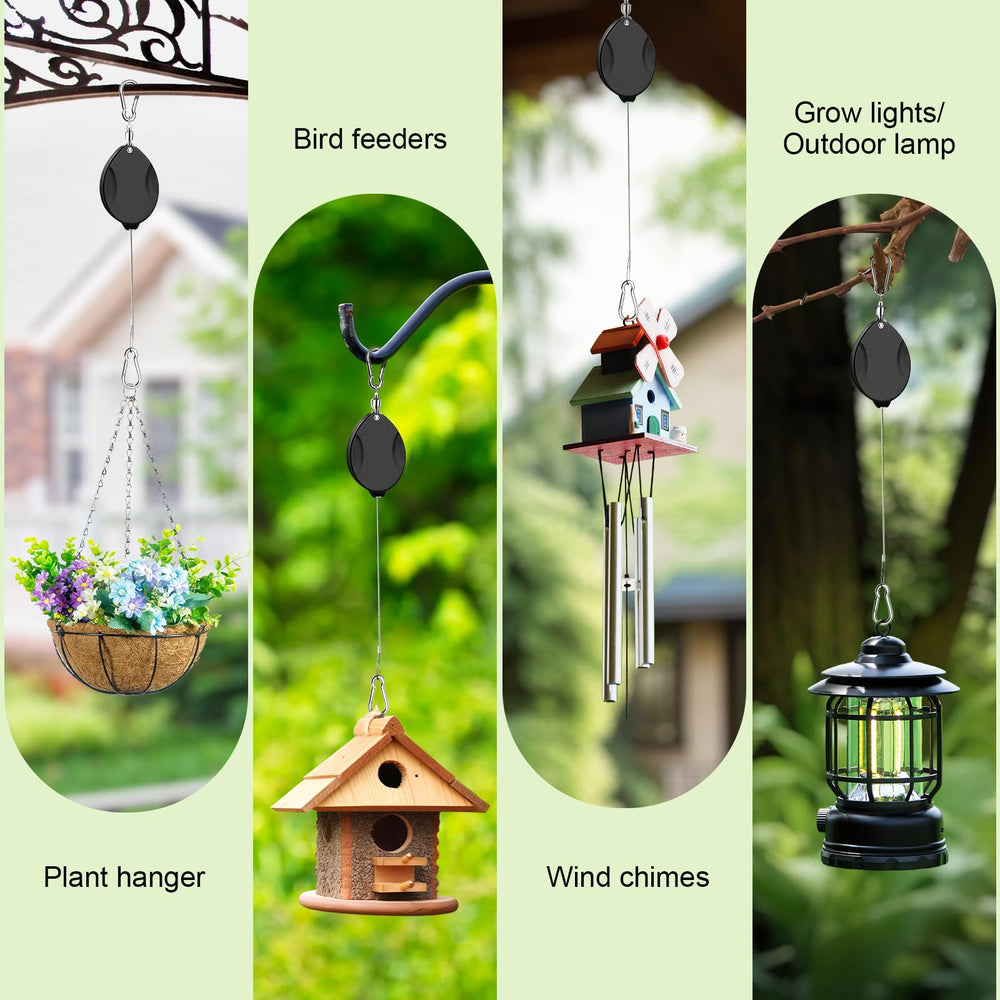 ZUZUAN retractable plant hanger installation process