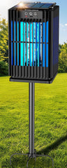 Zwiran Solar Bug Zapper outdoor black model front view