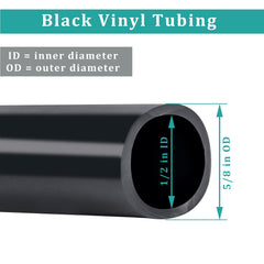 ZY-hosetube flexible PVC hose with clamps