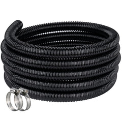 ZY-hosetube Pond Hose 2-inch diameter black tubing front view