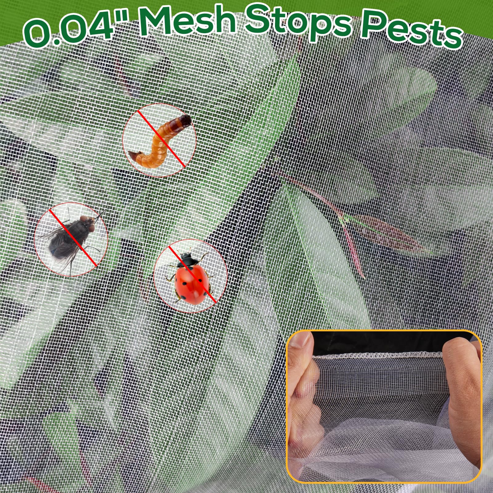 ZYP Fruit Tree Netting packaging with specifications